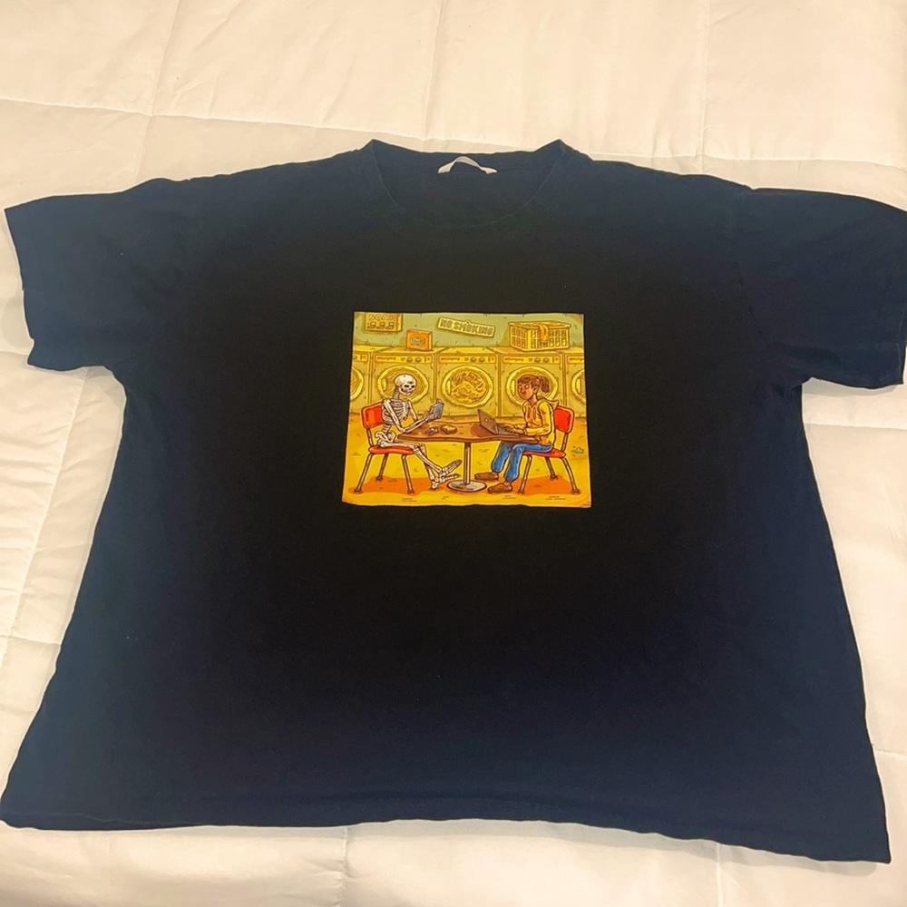 Romwe XL tee shirt (black color)